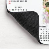 Customisable Cute Westie Dog Calendar Mousepad (Ecke)
