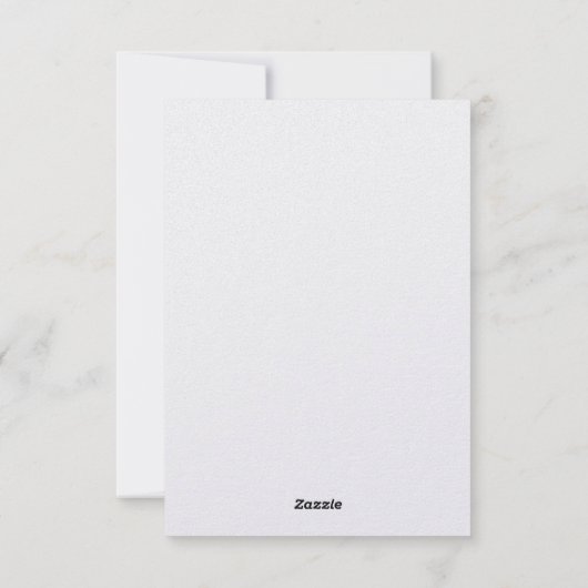 Customisable wedding invitation einladung (Rückseite)