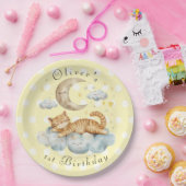 Customizable 1st Birthday Pappteller (Party)