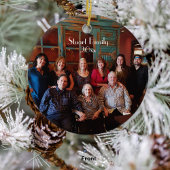 Customizable 2-sided Christmas Ornament