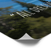 Customizable and Dowloadable Dreamcatcher Wings Poster (Ecke)