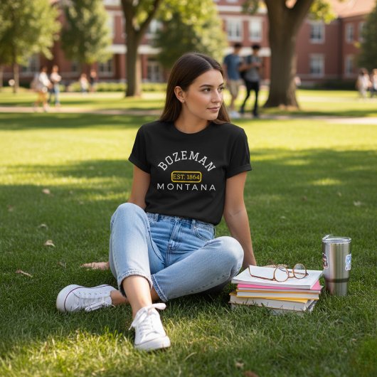 Customizable Arched City/Town/State Pride T-Shirt