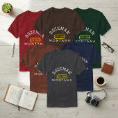 Customizable Arched City/Town/State Pride T-Shirt