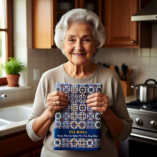 Customizable Azulejo Sass Geschirrtuch