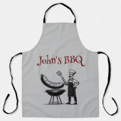 Customizable BBQ Master Chef  Schürze (Vorderseite)