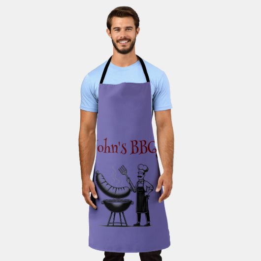 Customizable BBQ Master Chef Schürze (Getragen)