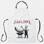 Customizable BBQ Master Chef Schürze (Vorderseite)