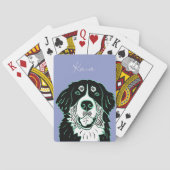 Customizable Bernese Mountain Dog   Spielkarten (Rückseite)