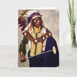 CUSTOMIZABLE BIG CHIEF CARD FEIERTAGSKARTE