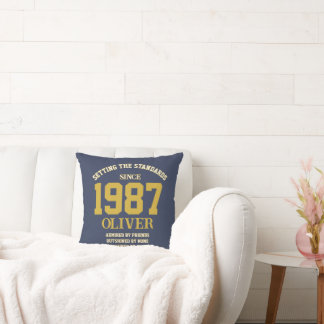 Customizable Birthday gift Kissen