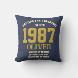 Customizable Birthday gift Kissen
