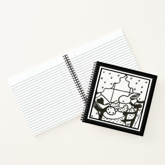 Customizable Bunny Journal Notizblock (Innenseite)