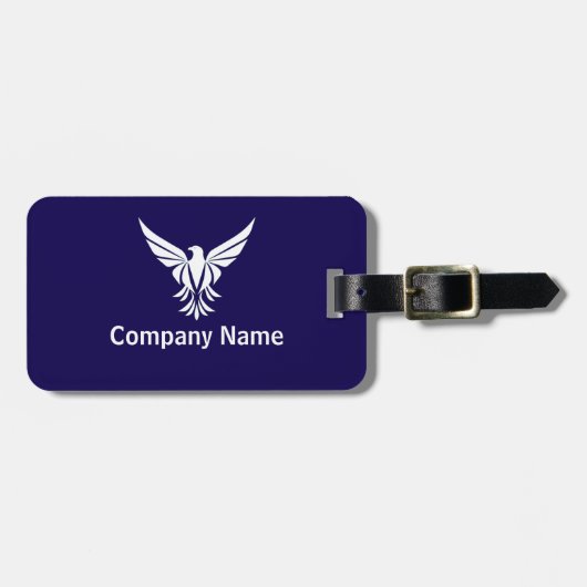 Customizable Business ID Tag Gepäckanhänger (Vorderseite horizontal)