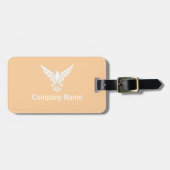 Customizable Business ID Tag Gepäckanhänger (Vorderseite horizontal)