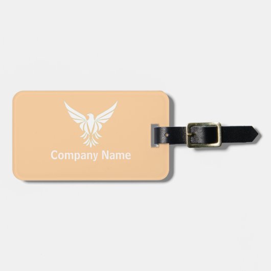 Customizable Business ID Tag Gepäckanhänger (Vorderseite horizontal)