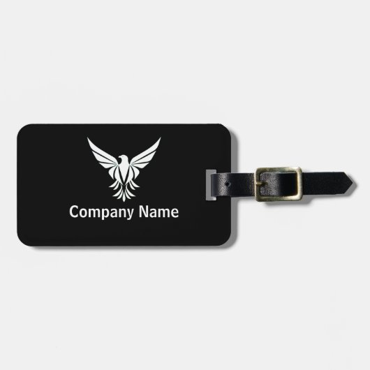 Customizable Business ID Tag Gepäckanhänger (Vorderseite horizontal)