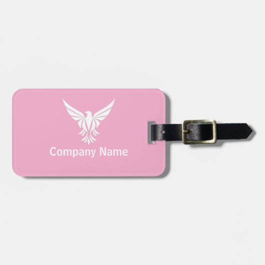 Customizable Business ID Tag Gepäckanhänger (Vorderseite horizontal)