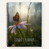 Customizable Butterfly Planner/Journal Notizblock (Vorderseite)