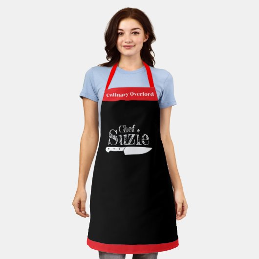 Customizable Chef Name Apron - Personalized! Schürze (Getragen)