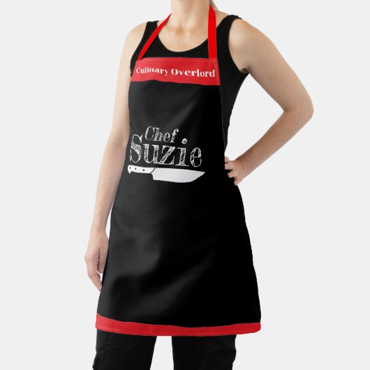 Customizable Chef Name Apron - Personalized! Schürze (InSitu)