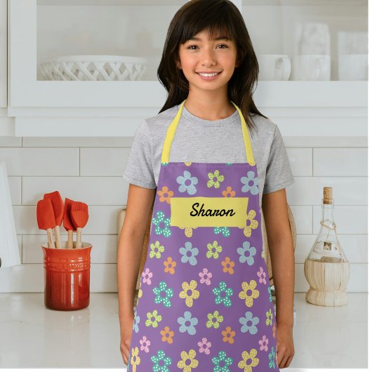 Customizable children's kitchen apron schürze