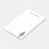 Customizable Chinoiserie Ginger Jar  Post-it Klebezettel (angewinkelt)