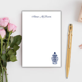 Customizable Chinoiserie Ginger Jar  Post-it Klebezettel