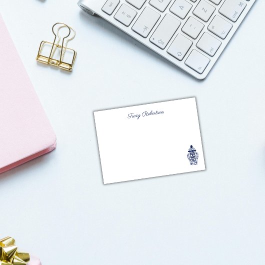 Customizable Chinoiserie Ginger Jar Post-it Notes Post-it Klebezettel