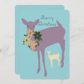 Customizable Christmas Card Feiertagskarte (Vorne/Hinten)