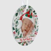 Customizable Christmas Ornament (Vorderseite)