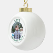 Customizable Christmas Photo Framed Ornament (Rechts)
