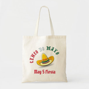 Customizable Cinco de Mayo 5 Mai Fiesta Tragetasche