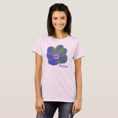 Customizable Colorful fantasy Anemone T Shirt (Vorne ganz)
