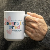 Customizable Congrats on Graduation  Kaffeetasse