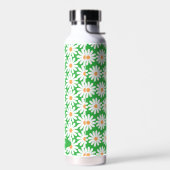 Customizable Daisy Pattern Insulated Water Bottle  Trinkflasche (Links)
