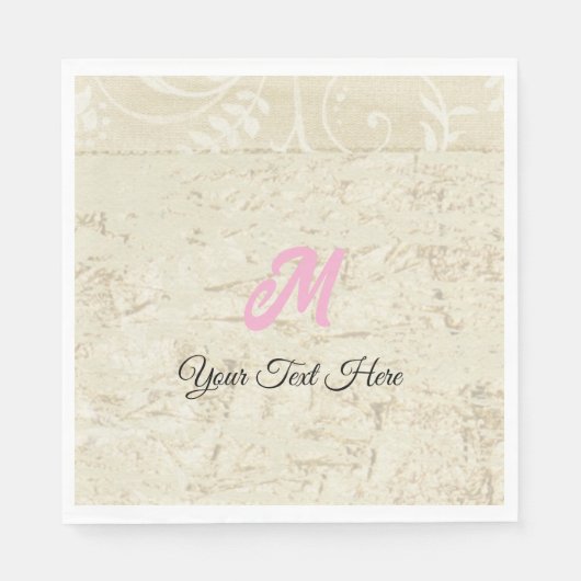 Customizable Designs for Any Occasion Party Napkin Serviette (Vorderseite)