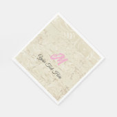 Customizable Designs for Any Occasion Party Napkin Serviette (Ecke)