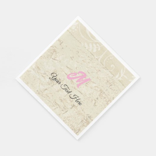 Customizable Designs for Any Occasion Party Napkin Serviette (Ecke)