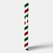 Customizable Diagonal Christmas Stripes iPhone Case-Mate iPhone Hülle (Rückseite / Rechts)