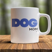 Customizable DOG mom AF Kaffeetasse