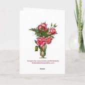 Customizable - Eagle in Flight - Any use Design. Karte (Rückseite)