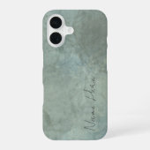 Customizable Earthy Elegant Phone Case iPhone 16 Hülle (Rückseite)