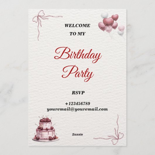 customizable einladung (Rückseite)