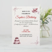 customizable  einladung (Stehend Vorderseite)