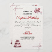 customizable  einladung (Vorne/Hinten)