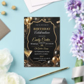 Customizable Elegant Birthday Magnetic Invitation Acryleinladungen (In Situ (Hochzeit))