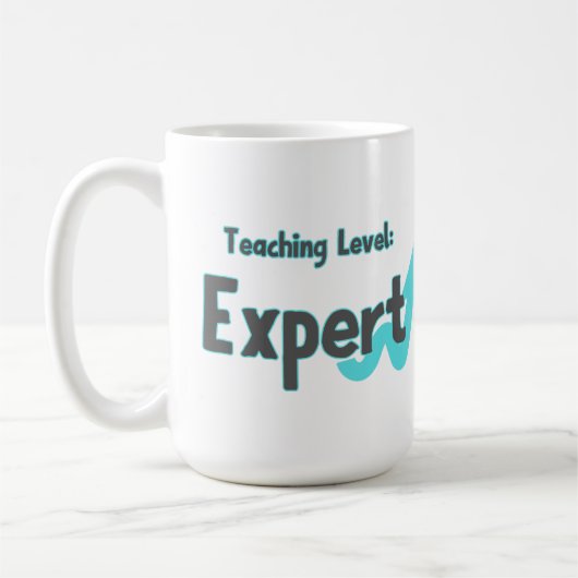 Customizable Expert Level Teaching Kaffeetasse (Links)