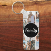 Customizable family pictures schlüsselanhänger (Vorderseite)