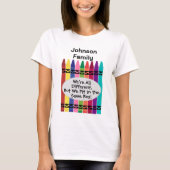 Customizable Family Reunion T-Shirt (Vorderseite)