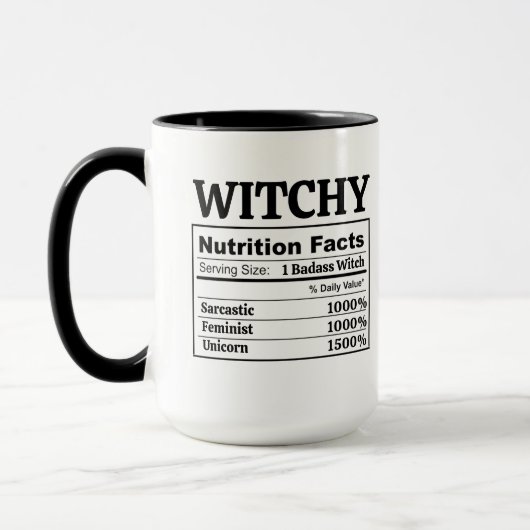 Customizable Feminist Witch Astrology Tarot Custom Tasse (Links)